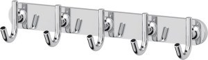 ELE 002 Планка с 5-ю крючками 25 cm ELLUX Elegance