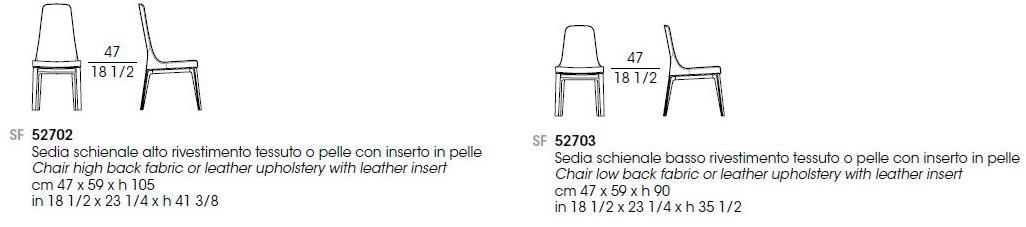 Giorgetti Стул из ткани sun-id-1377186 - Вид №2