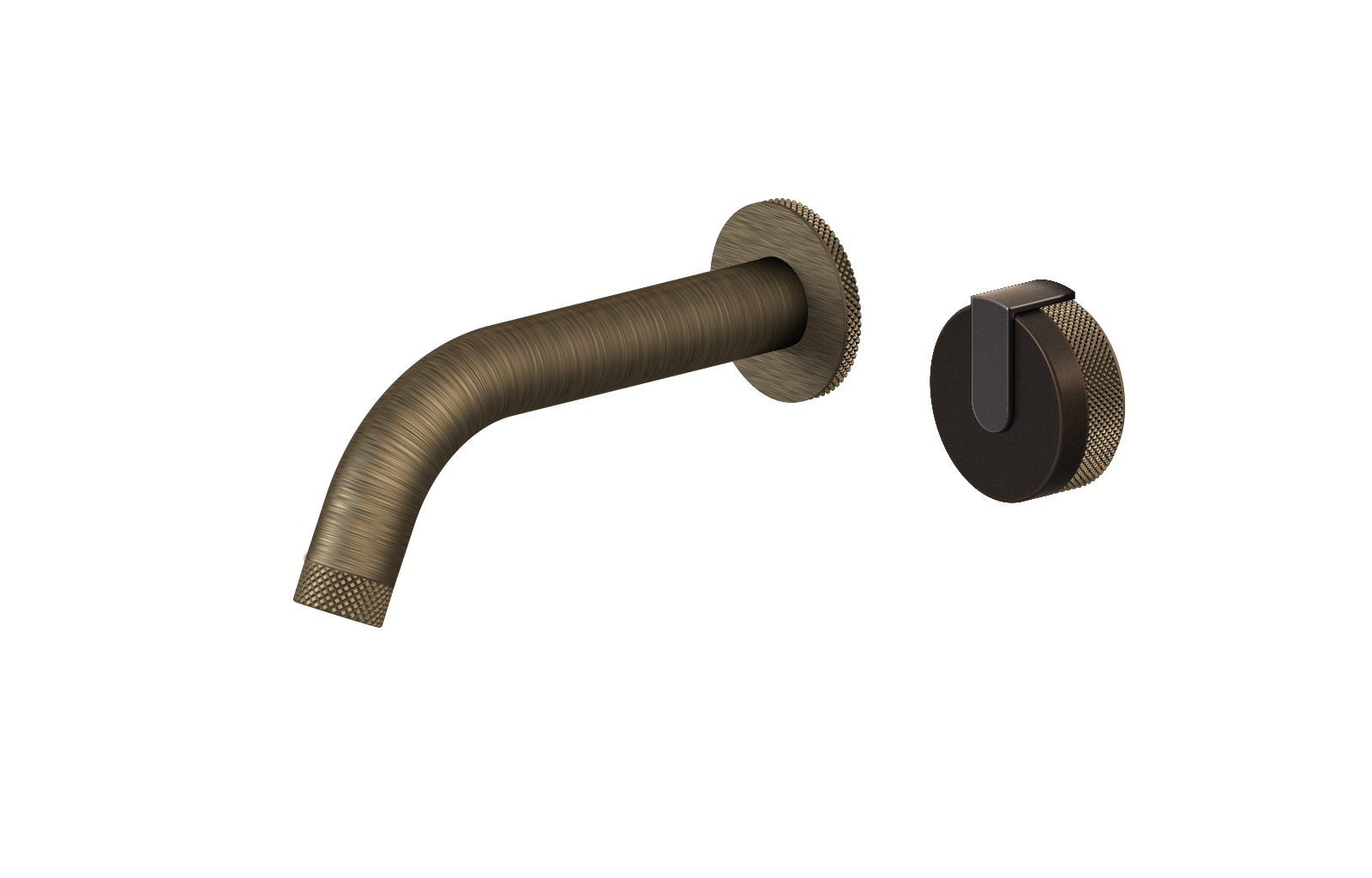 E-11535-R1OB-L1GM-VBB Настенный прогрессивный смеситель скрытого монтажа для раковины GRAFF MOD+