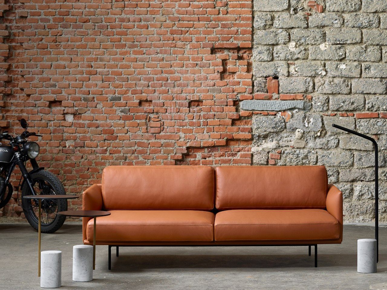 Кожаный диван Quinti Sedute Нью-Йорк ARCH-00088217 - Вид №3