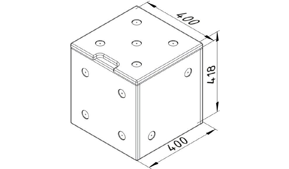 Ящик для игрушек "Продленка" МАНДАРИН ПРОДЛЕНКА 178752 Белый Santreyd  - Вид №4