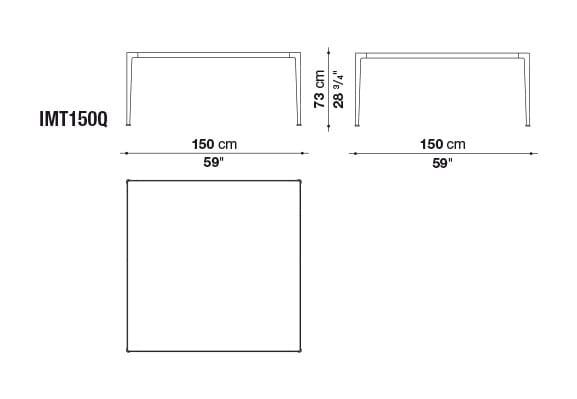 Деревянный прямоугольный стол B&B Italia внутренний мирт ARCH-00131197 - Вид №5
