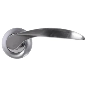 Ручка дверная на розетке Palladium «Marta» SC, ЦАМ, цвет матовый хром