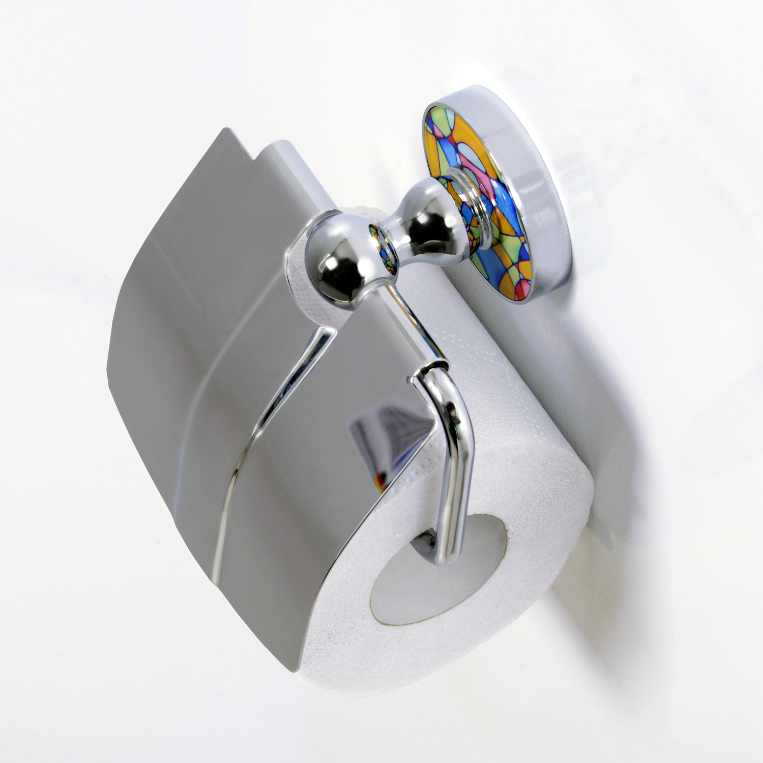 K-2225 Diemel Держатель туалетной бумаги с крышкой WasserKRAFT Diemel K-2200 