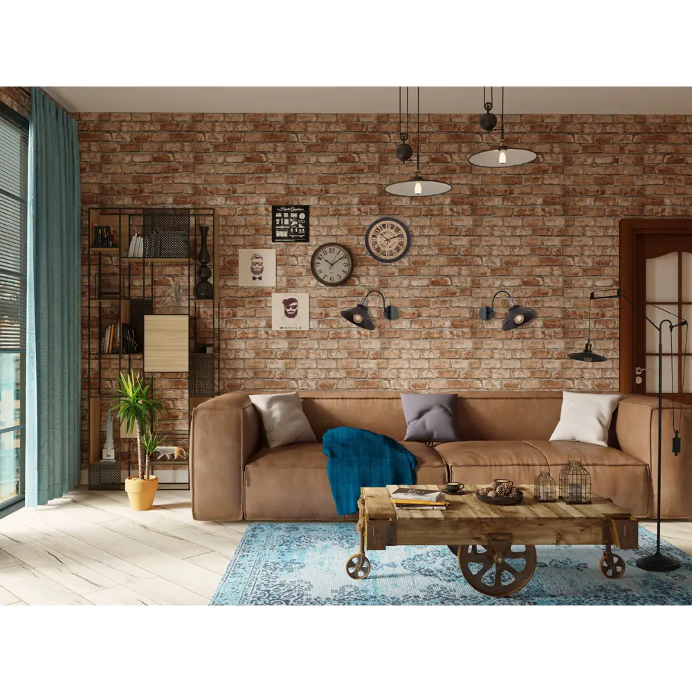 Штора на ленте «Ундина» 145х260 см цвет бирюзовый ВАСИЛИСА STLM-2137489 - Вид №5