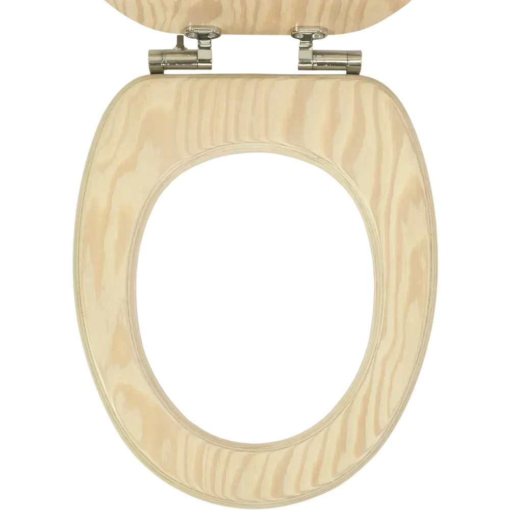 Сиденье для унитаза «Лондон» цвет белый дуб с микролифтом Santreyd STLM-2207736 - Вид №3