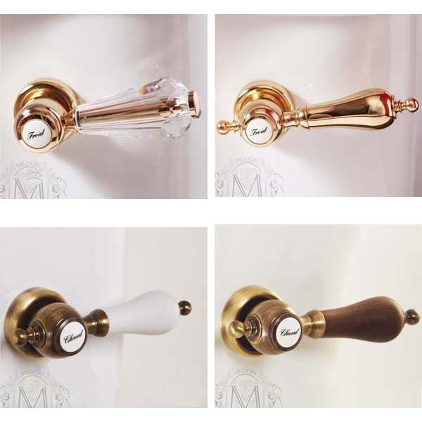 ML.MLD-25.711.BI/ML.MLD-25.728.BI/ML.OLV-29.013/ML.OLV-29.015/ML.RIC-29.040.BI.DO/ML.RIC-29.045.DO Компакт унитаз с бачком Золотистый Migliore  Италия  - Вид №4