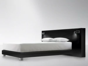 Treca Paris Высокое кожаное изголовье с обивкой Prestige