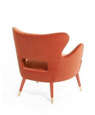 Munna Бархатное кресло с подлокотниками Time sun-id-1478343 - Вид №3