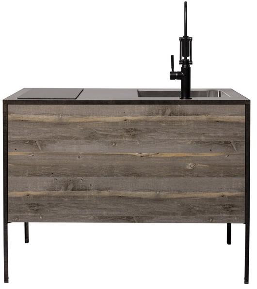 sanwacompany Мини-кухня из дерева без ручек Pattina sun-id-1489879 - Вид №2