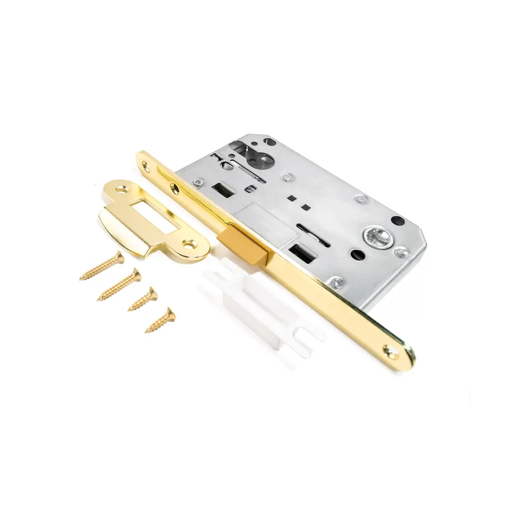 Корпус замка Palladium 385 80x140 мм сталь цвет золото STLM-2067744 - Вид №1