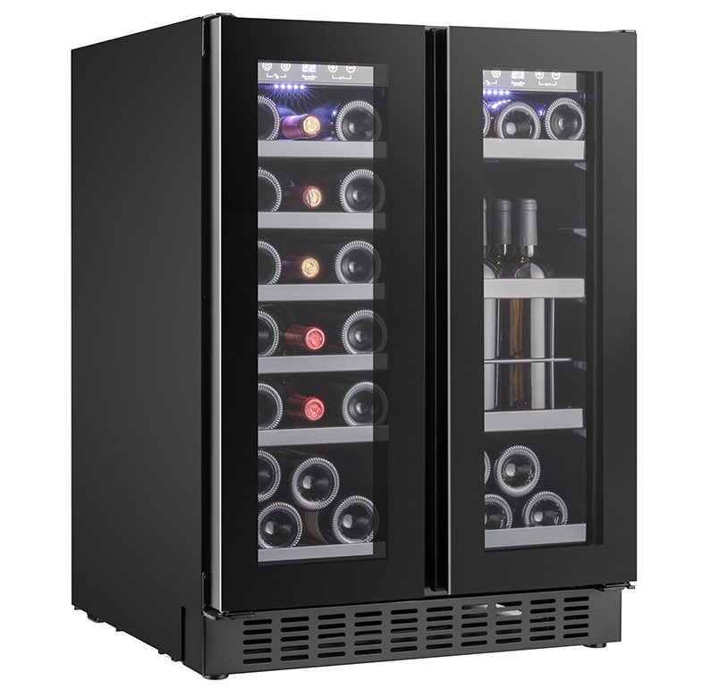 9173358 Винный шкаф Temptech SOM2DX60DRB черный STDN-0049722