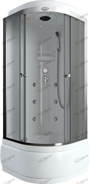 Душевая кабина Arcus AS-103 (90х90) матовое стекло (пластик стенка) (3 части) 021 AS-103 ECOSTYLLE 133112