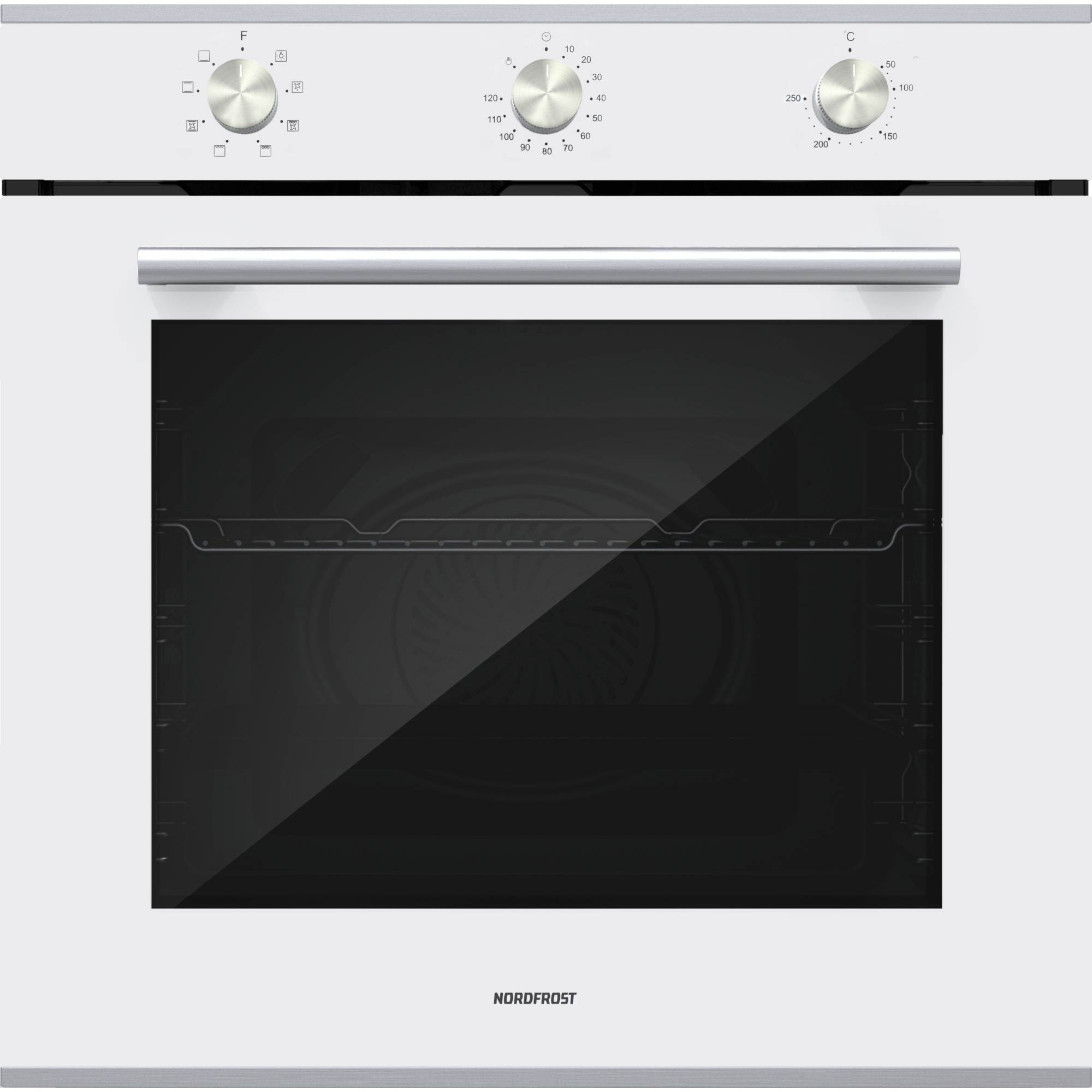 9173491 Электрический духовой шкаф NORDFROST HM 6080 W белый STDN-0029167