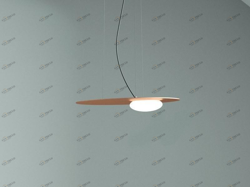 AXOLIGHT Светодиодный подвесной светильник прямого света из алюминия Kwic sun-id-1490878
