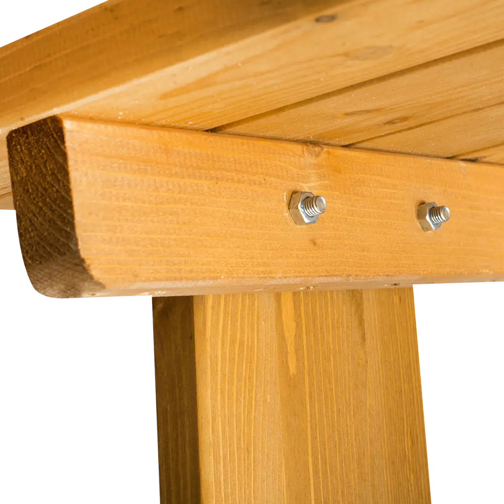 Стол садовый «Бьорн», 74х70х148 см, цвет тик Santreyd STLM-2096550 - Вид №3