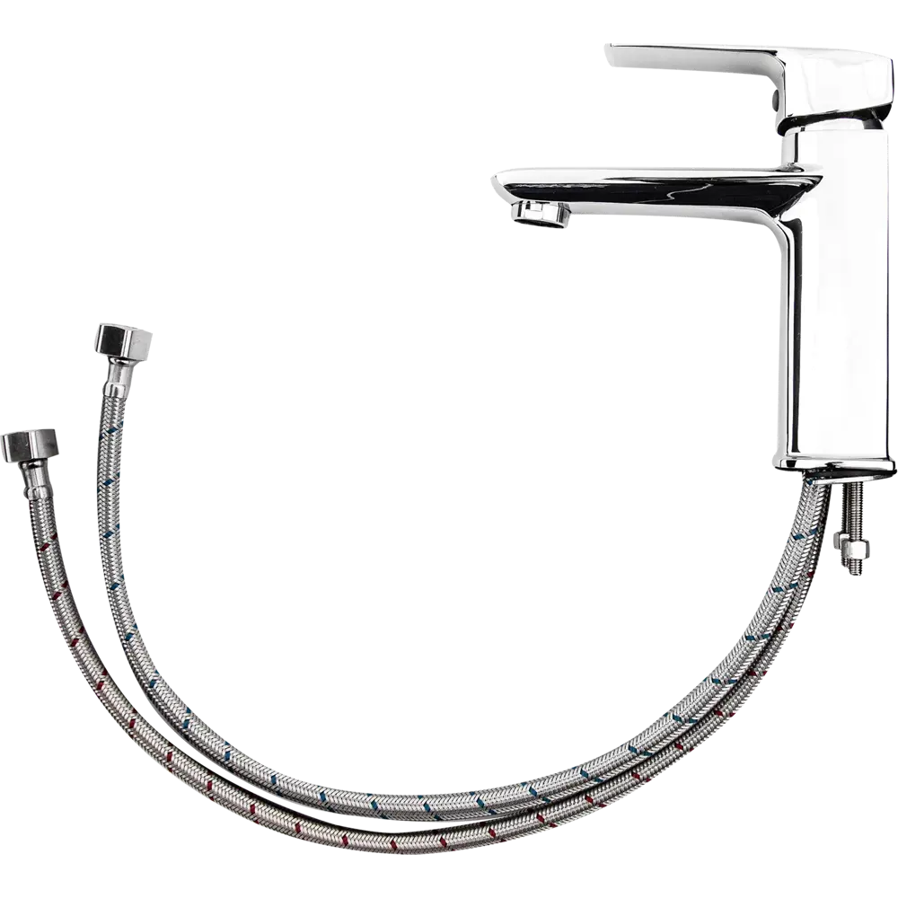 Смеситель для раковины Merci однорычажный цвет хром ORANGE STLM-2140551 - Вид №1