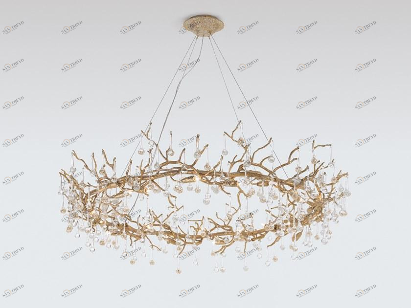 Serip Галогенный подвесной светильник из бронзы Bijout Ct3413/22