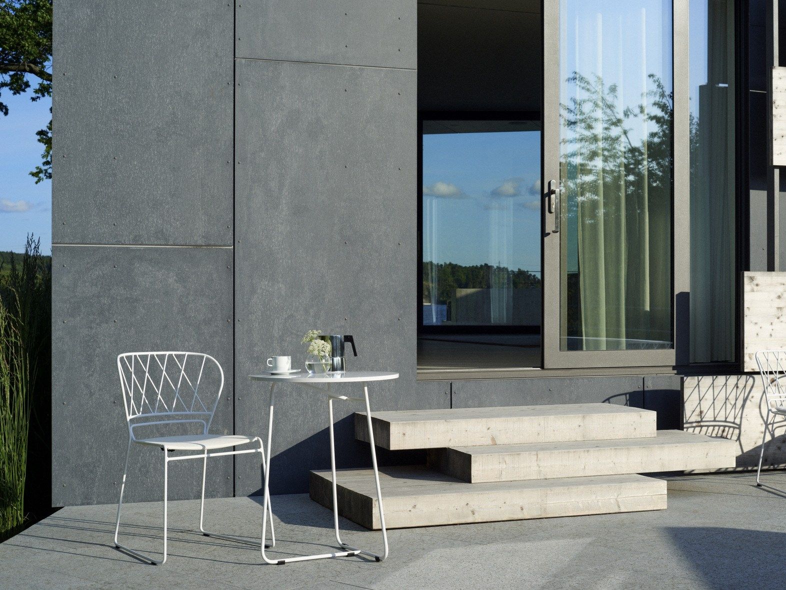 Стальной стул Skargaarden Resö ARCH-00098926 - Вид №4