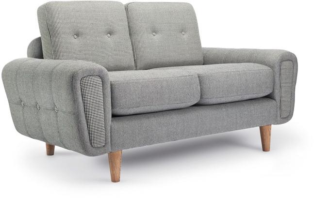 Deadgood Стеганый диван из 2-местной ткани Harvey Hs2 - Вид №1