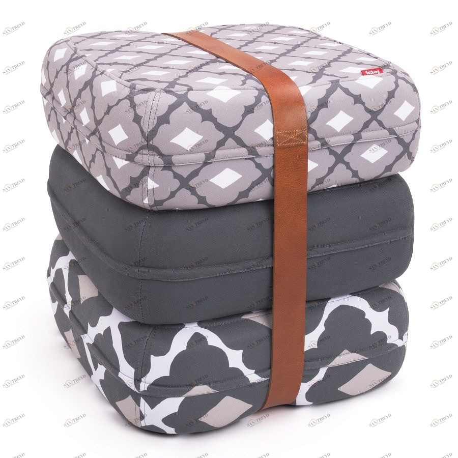 Складной пуф Baboesjka Amalia Cinza Fatboy 101225