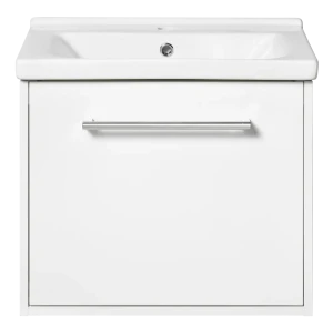 Тумба под раковину подвесная Aquaton Мерида 60 см цвет белый