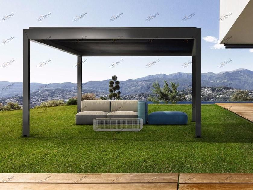 KE Outdoor Design Самонесущая пергола из алюминия с регулируемыми жалюзи Kedry sun-id-1407054