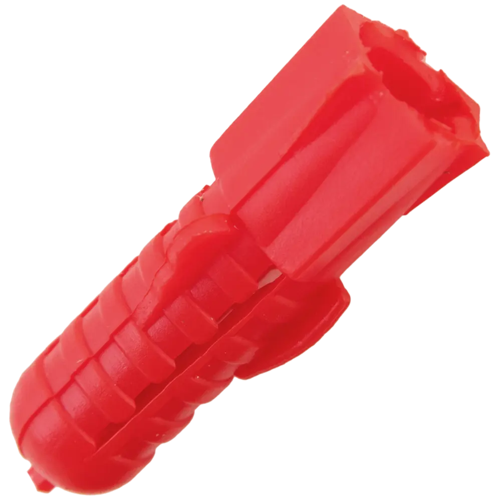 Дюбель распорный для полнотелых материалов 8х30 мм полипропилен цвет красный 200 шт НЕВСКИЙ КРЕПЕЖ STLM-2047549