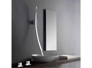 Смеситель для раковины с 3 отверстиями и отдельными розетками