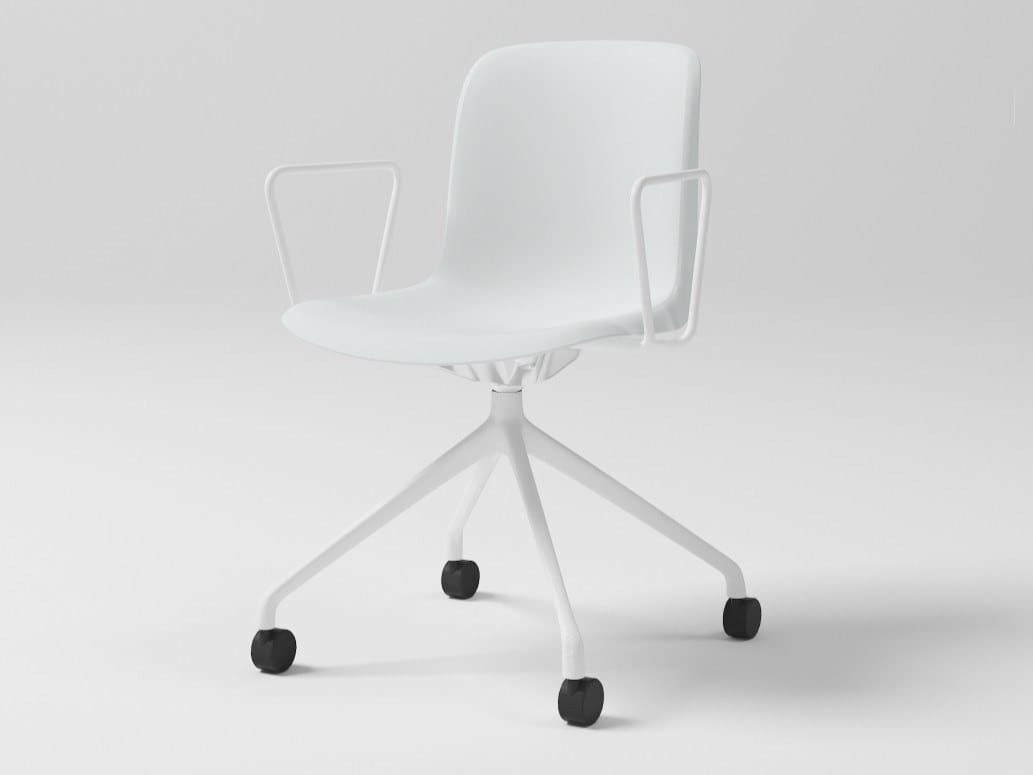 Тканевый поворотный рабочий стул с 4 спицами Grado Design Every ARCH-00000241 - Вид №1