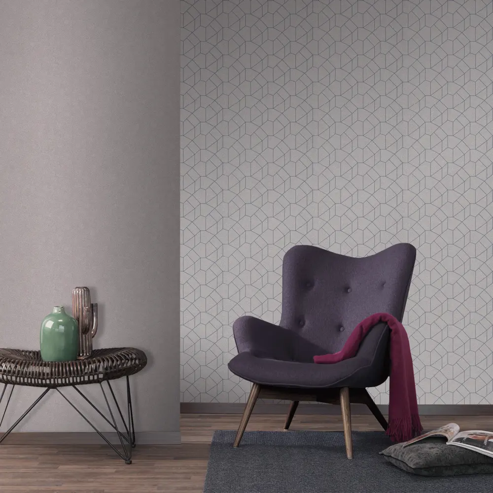 Обои флизелиновые Erismann Carat жёлтые 1.06 м 12044-30 STLM-2081427 - Вид №4