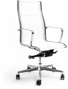 AP Factor Кресло руководителя в сетке с 5 спицами и подлокотниками Louisiana net