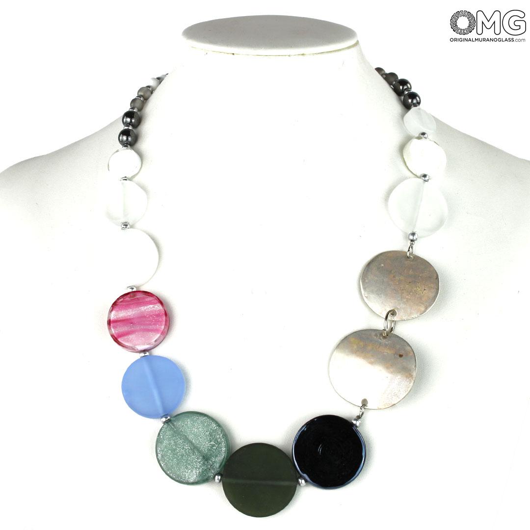 3936 ORIGINALMURANOGLASS Набор украшений Карамелька - Коллекция Antica Murrina - муранское стекло OMG  см  - Вид №1