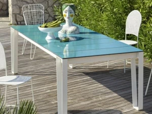 Gervasoni Прямоугольный стол со столешницей из вулканического камня Gervasoni outdoor