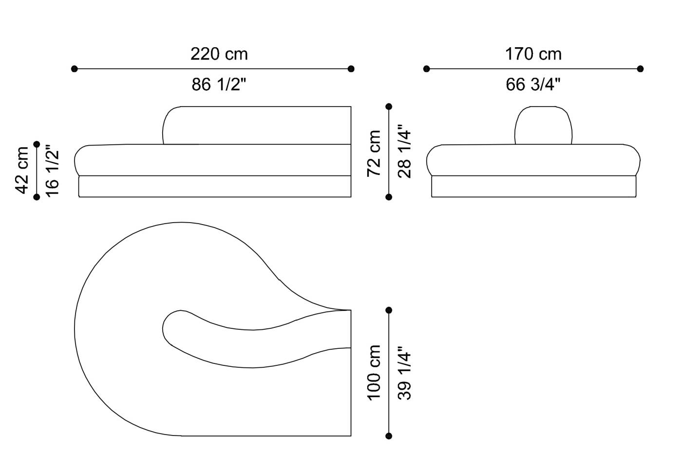 Диван из нубука Gianfranco Ferré Home ALEXANDER 2.0 ARCH-00052063 - Вид №18