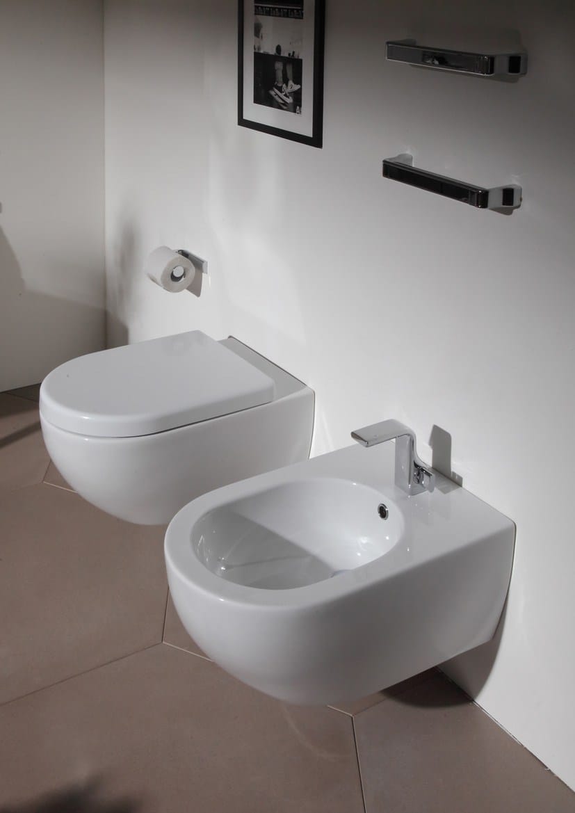 Керамическое подвесное биде Ceramica Flaminia приложение ARCH-00030861 - Вид №7