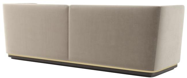 FRATO 3-х местный бархатный диван  Fup220029aaa  - Вид №2