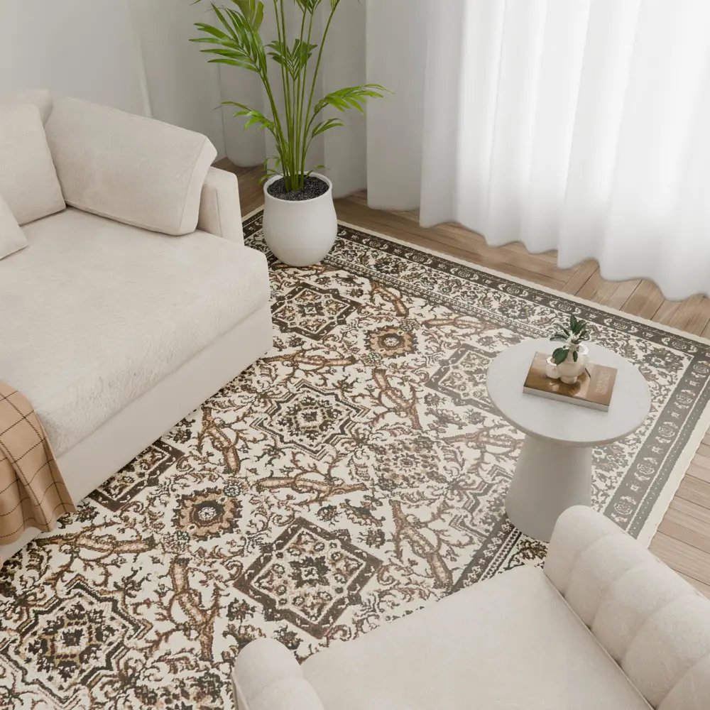 Ковер Santreyd Sahara 200x300 кремовый для уютного интерьера 89348878
