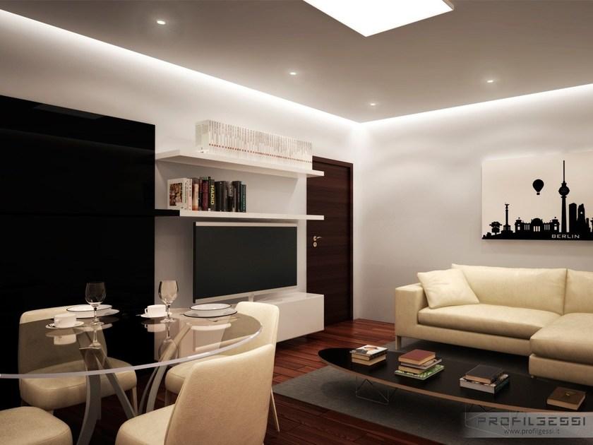 Profilgessi Светодиодный угловой профиль с отраженным светом Illuminazione sun-id-1431250 - Вид №1