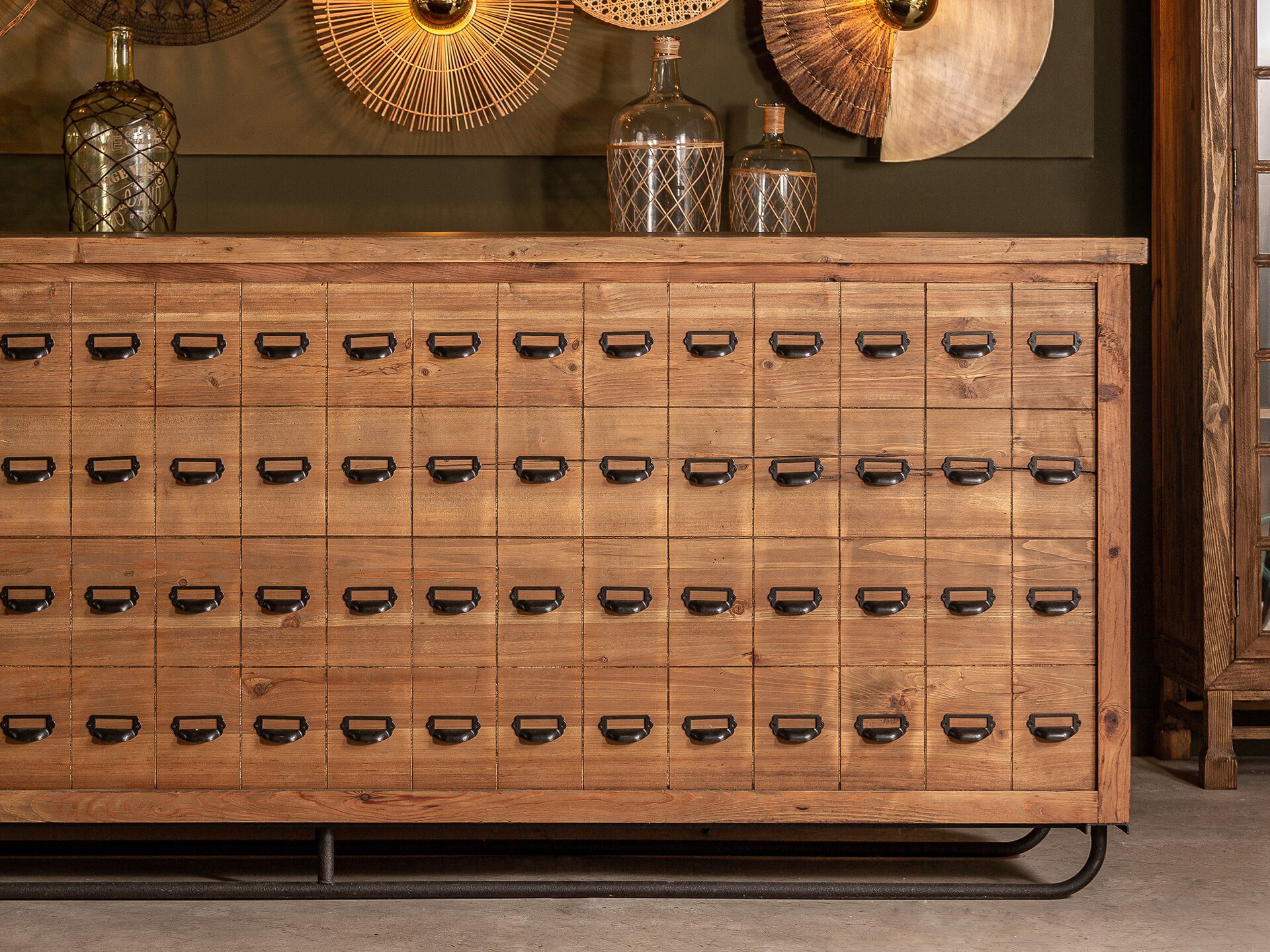 Восстановленная деревянная барная стойка Vical Home JOUTEL ARCH-00059706 - Вид №4