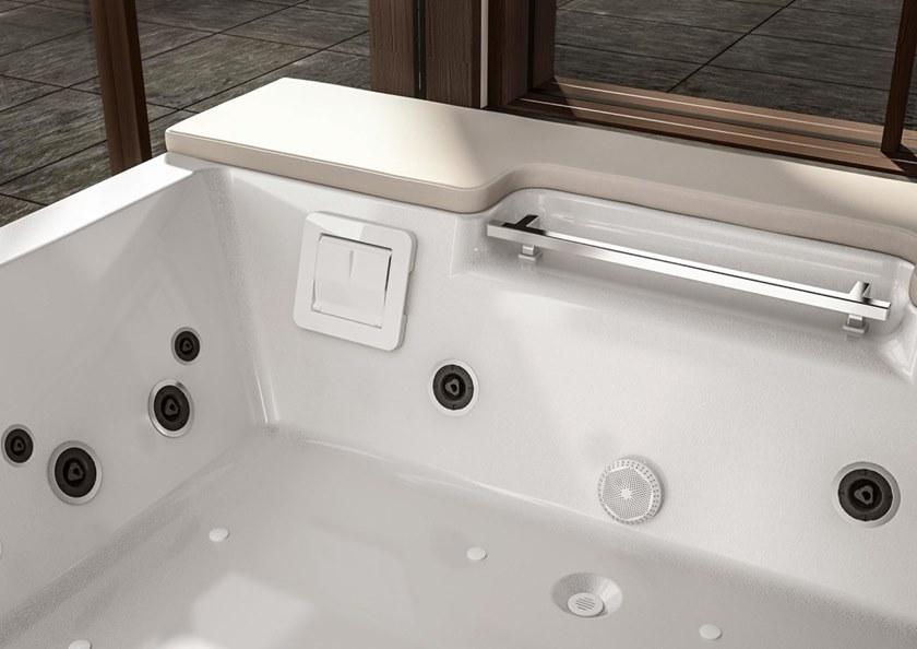 Albatros Квадратный мини-бассейн с 4-х местной хромотерапией Soreha 04so18pn  - Вид №4