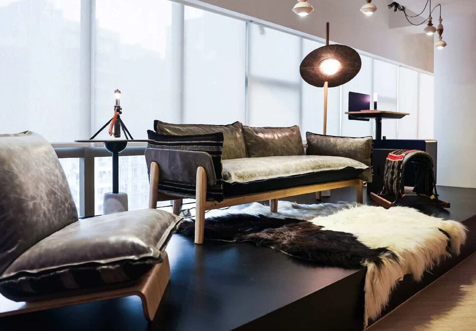 Кожаное кресло яка KVN Design Furniture Nomadic ARCH-00050964 - Вид №7