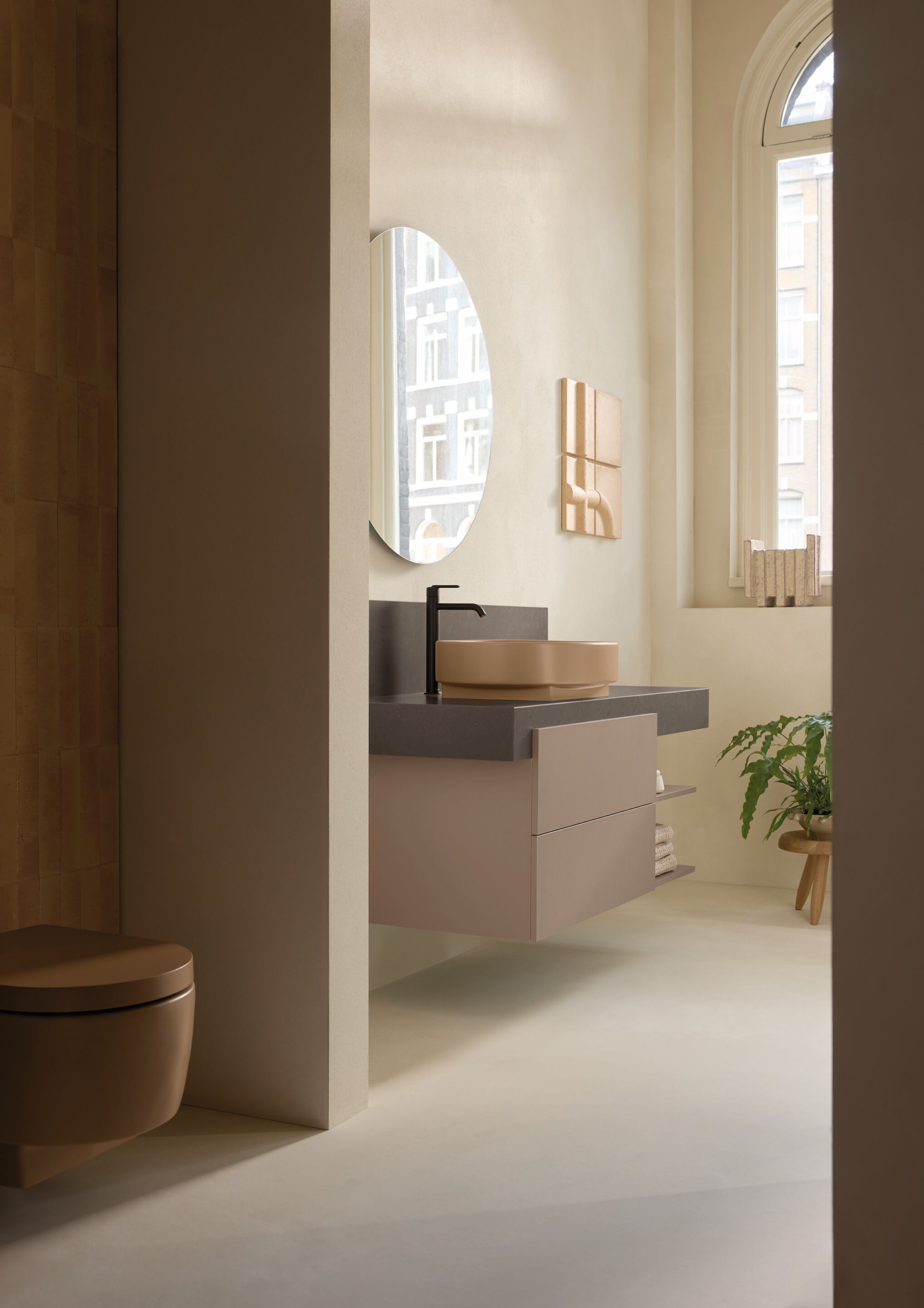 Керамическая столешница овальная раковина Duravit Balcoon ARCH-00078847 - Вид №2