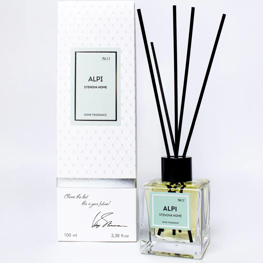 Ароматический диффузор Stenova Home №11 Alpi 100 мл STLM-2172512