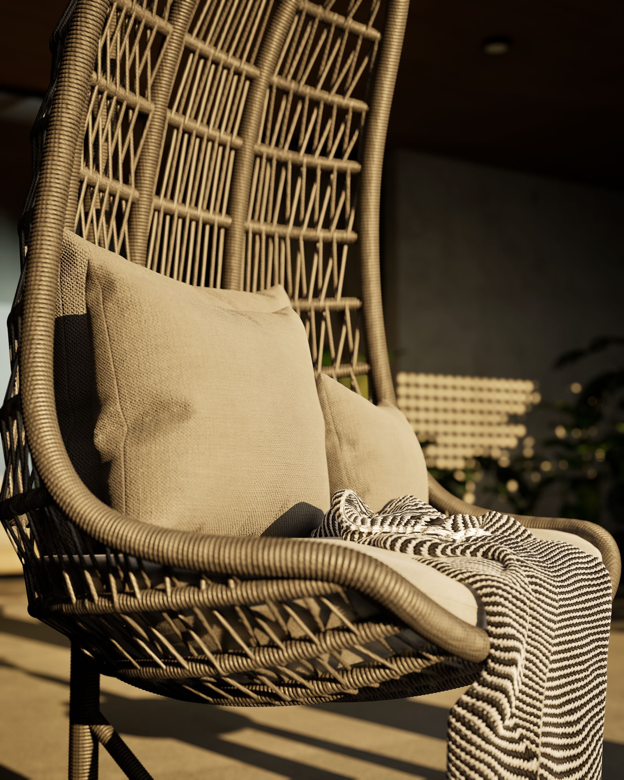 Морской канат качалка DRIGANI COCOON ARCH-00104900 - Вид №12