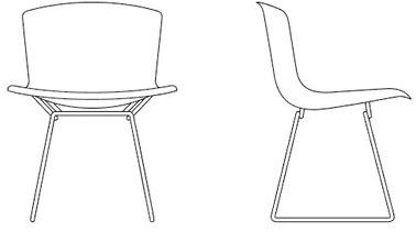 KNOLL Пластиковые санки Bertoia sun-id-1419636 - Вид №7