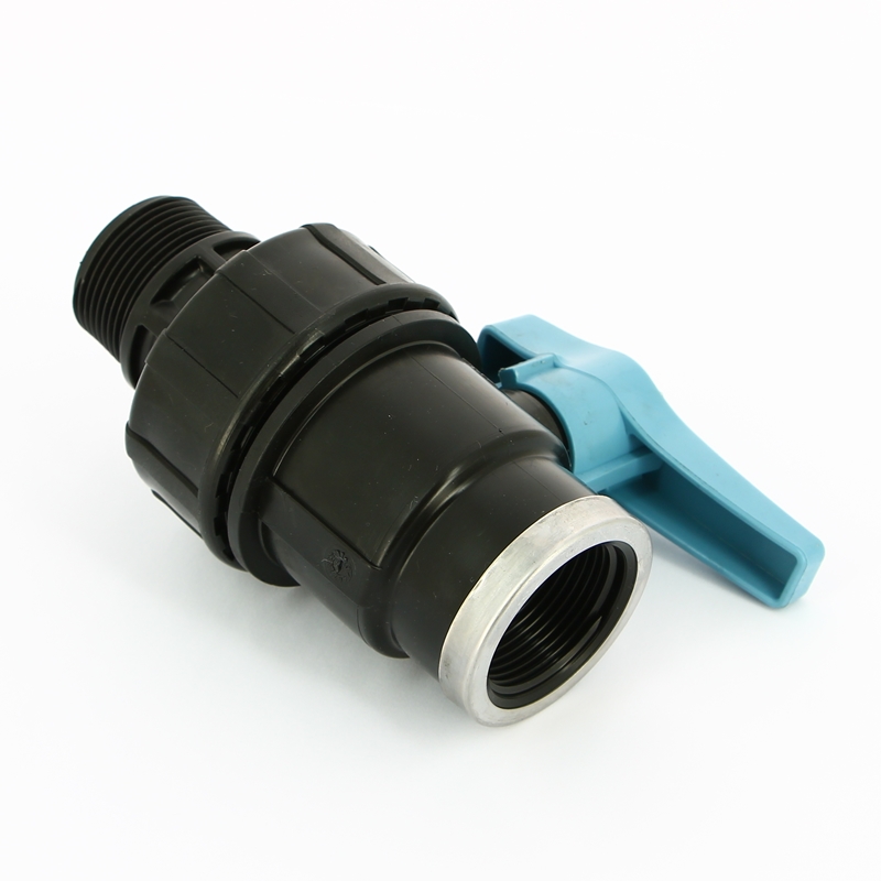 Кран НВ Unidelta 1"1/4 для труб ПНД полипропилен PP-B 1075005005001 - Вид №1