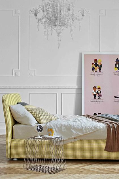 Bonaldo Односпальная кровать-контейнер с мягким изголовьем sun-id-1365910 - Вид №2