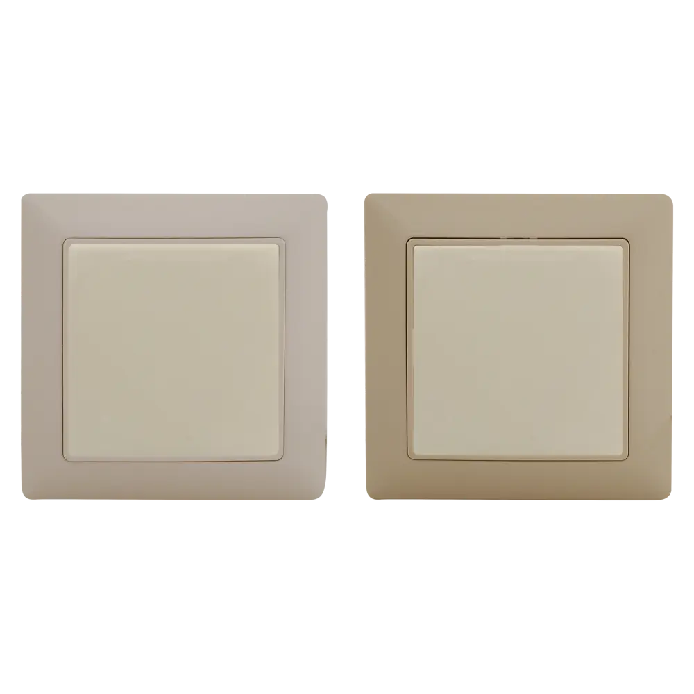 Розетка встраиваемая ABB Basic 55 с заземлением с крышкой цвет бежевый STLM-2086526 - Вид №1