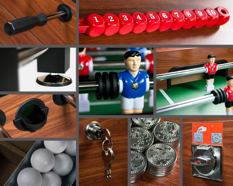 MONAKO Настольный футбол weekend billiard monako (жетоноприемник) Weekend Billiard  - Вид №1